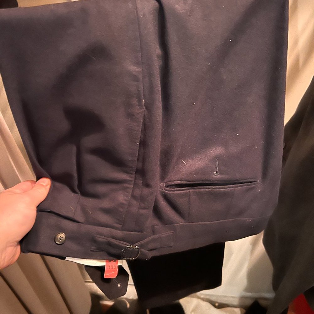 Navy Suitsupply dress pants